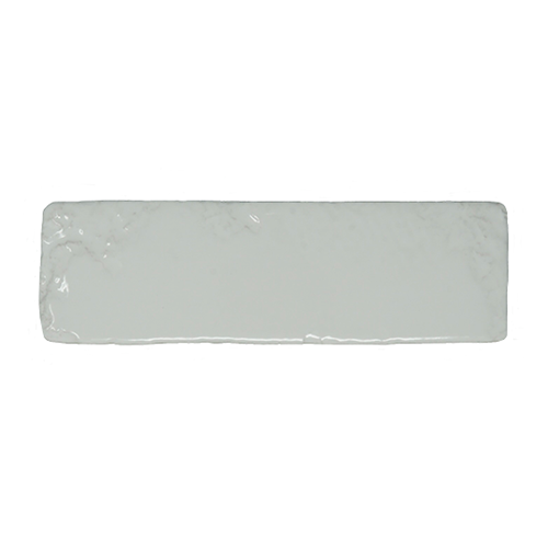 Agilé White Glossy Ceramic Brick 2.5x8