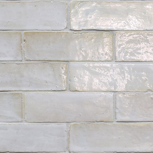 Zin Desert White Glossy Ceramic Bejmat 2x6 (ZELDWSUB26)