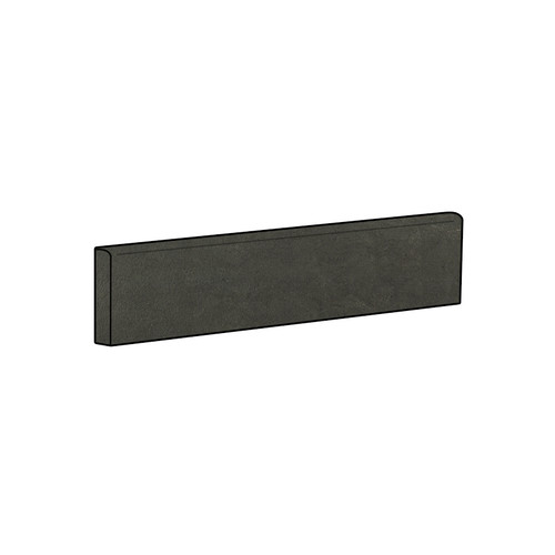 Manhattan Charcoal 4" x 24" Bullnose Unpolished