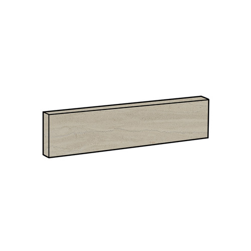 Cove Beige 4" x 24" Bullnose Unpolished