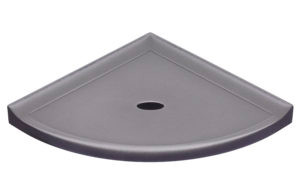 CS88 Large Ceramic Corner Shower Shelf 8 x 8 Nominal