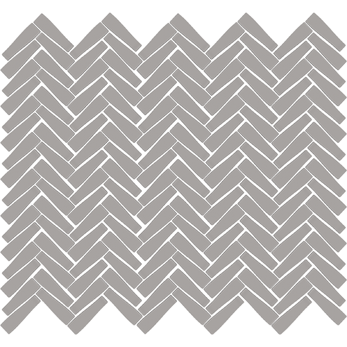 Nash Silver Matte Midtown Mosaic 11X11 Sheet (11 PCS) - Tiles Direct Store