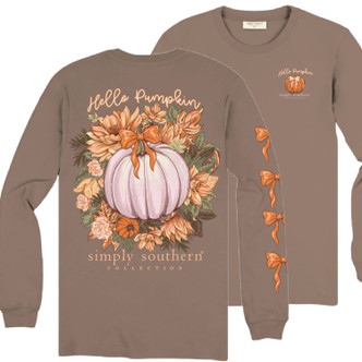 Simply Southern Hello Pumpkin Long Sleeve T-shirt