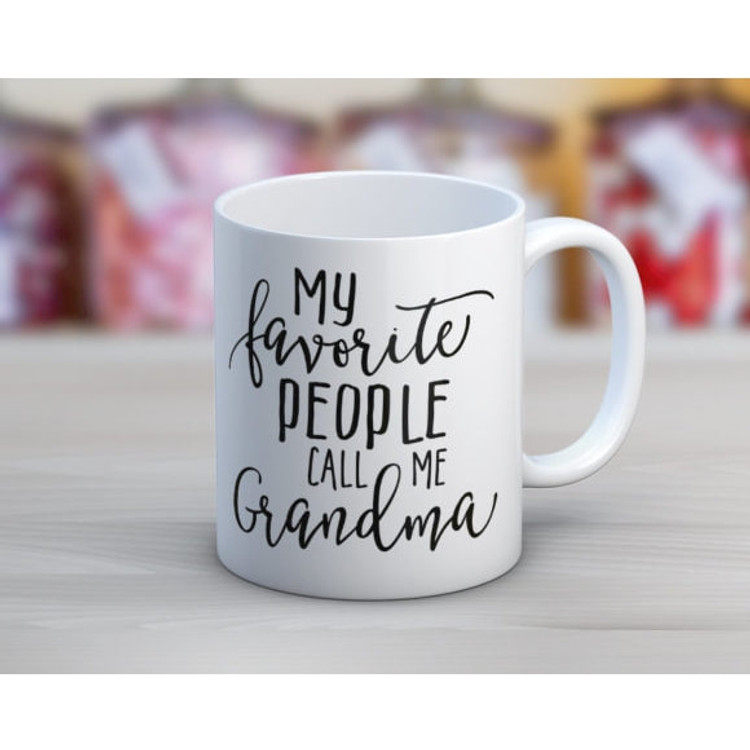 My Favorite People Call Me Grandma Coffee Mug