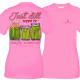 Front and back of Simply Southern Just Dill with It Pickle Short Sleeve T-shir