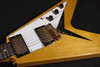 Gibson Custom Shop 1958 Korina Flying V White Pickguard with Case (361)
