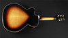 Takamine P6JC-BSB Pro Series Jumbo Acoustic/Electric Cutaway - Brown Sunburst (293)