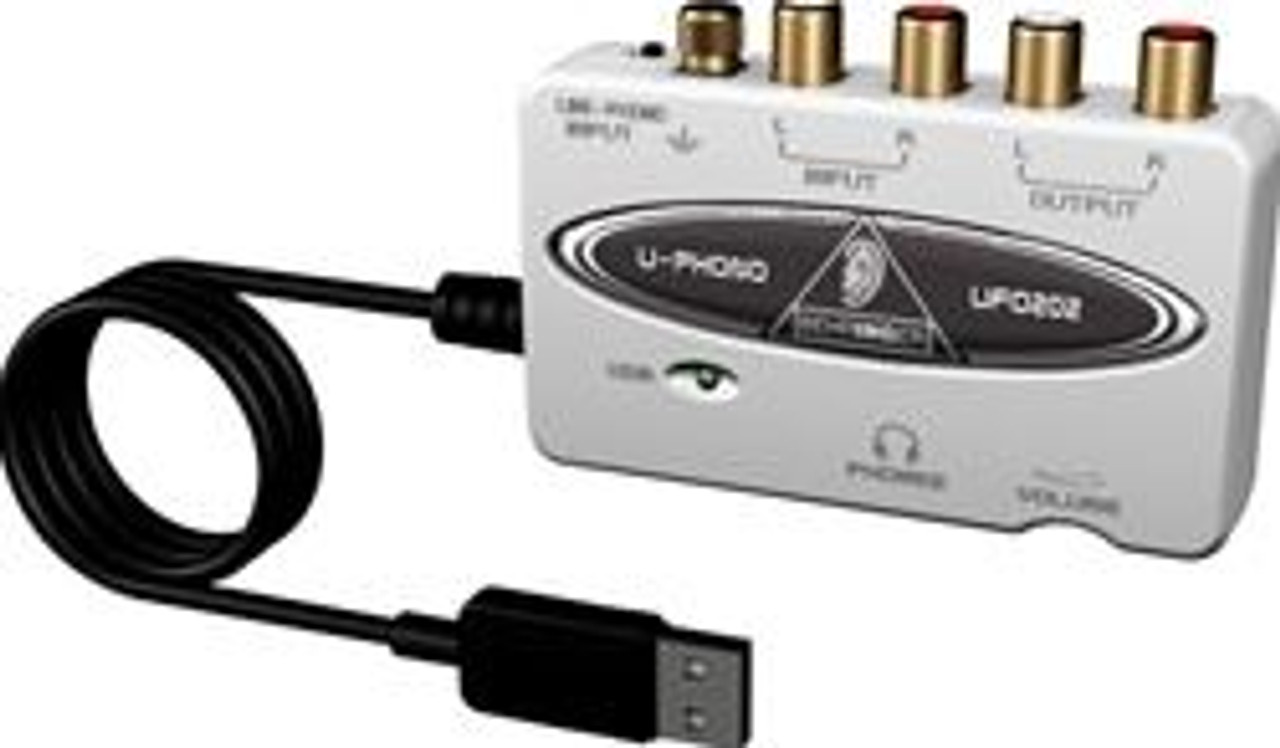 behringer usb guitar link cable preamp