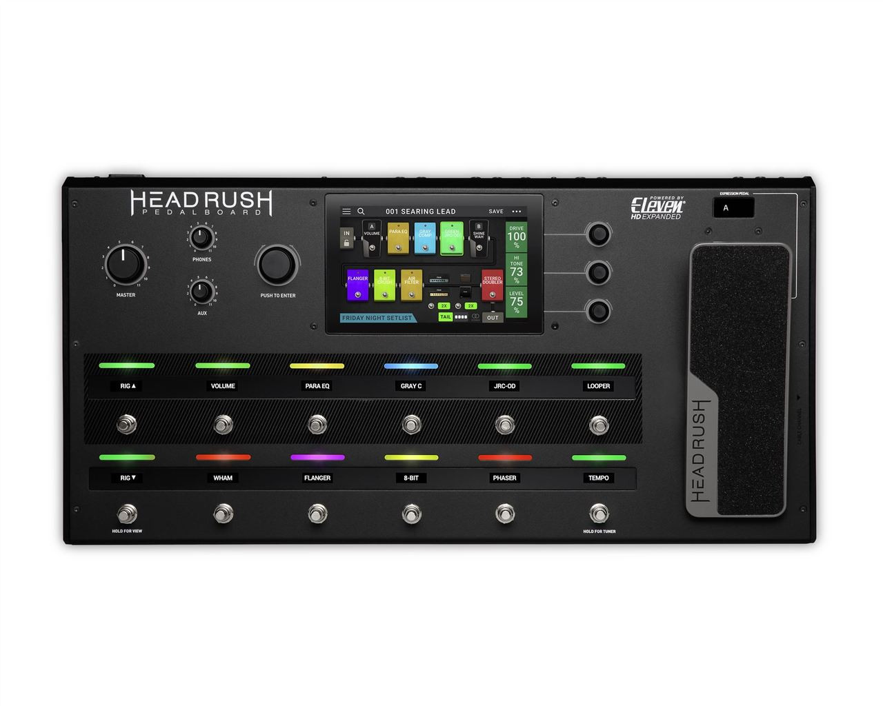 Headrush Pedalboard Guitar Multi-Effects Processor Pedal Touch