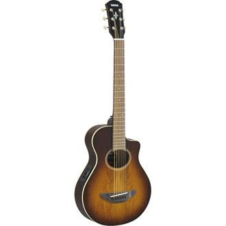 Size Acoustic Electric Guitar - Yamaha Apxt2ew Tbs Exotic Wood 3 4 Size Acoustic Electric Guitar Tobacco Brown Sunburst Tundra Music Inc Vintage Guitars Store More Toronto