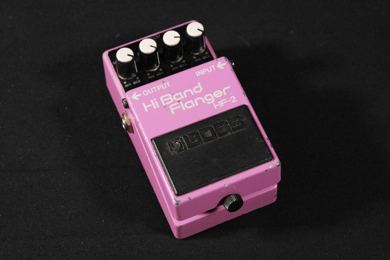 Boss HF-2 High Band Flanger Pedal JAPAN - Tundra Music INC Vintage