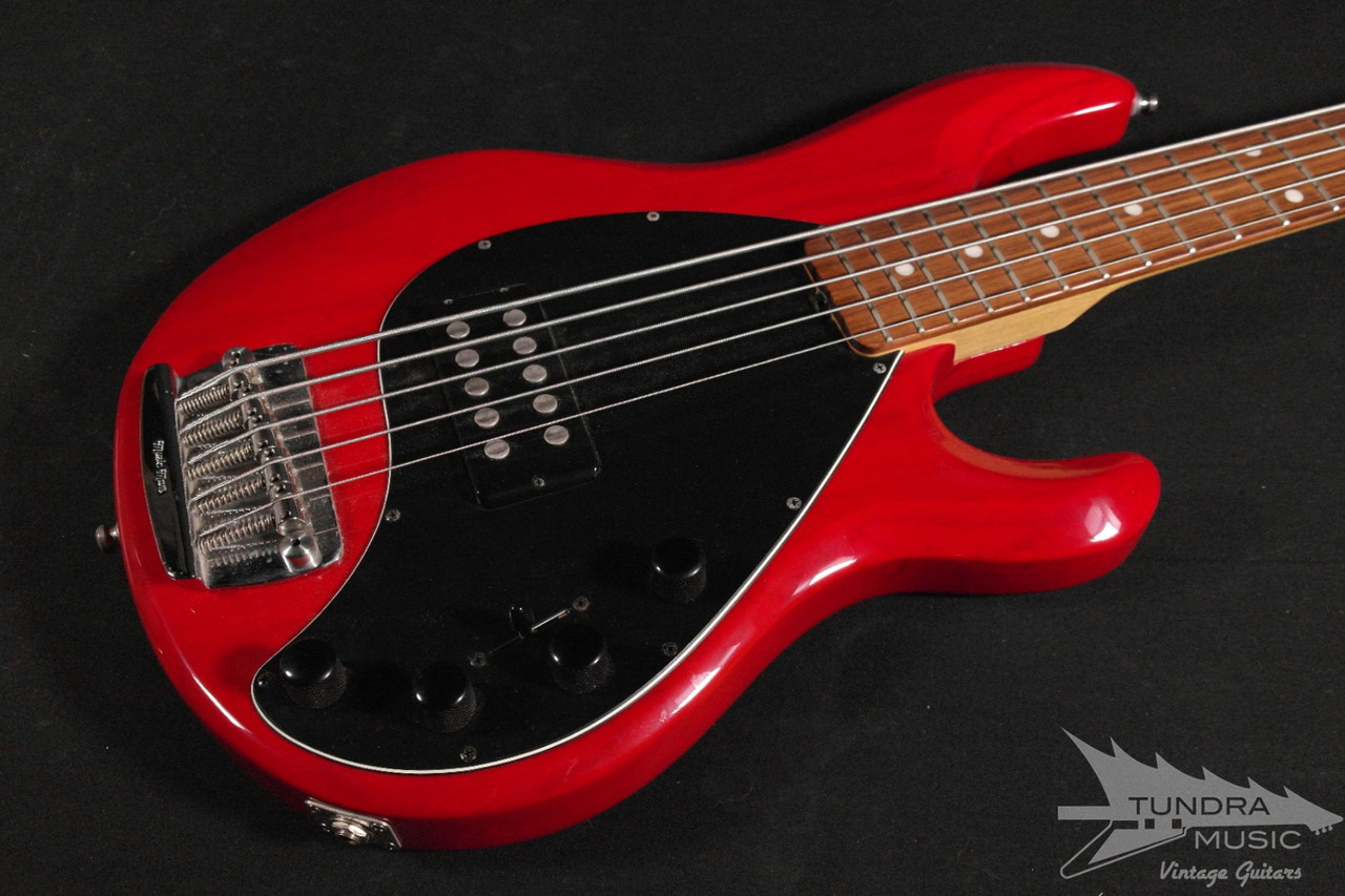 Ernie Ball Music Man 2004 Stingray Bass Red - Tundra Music INC
