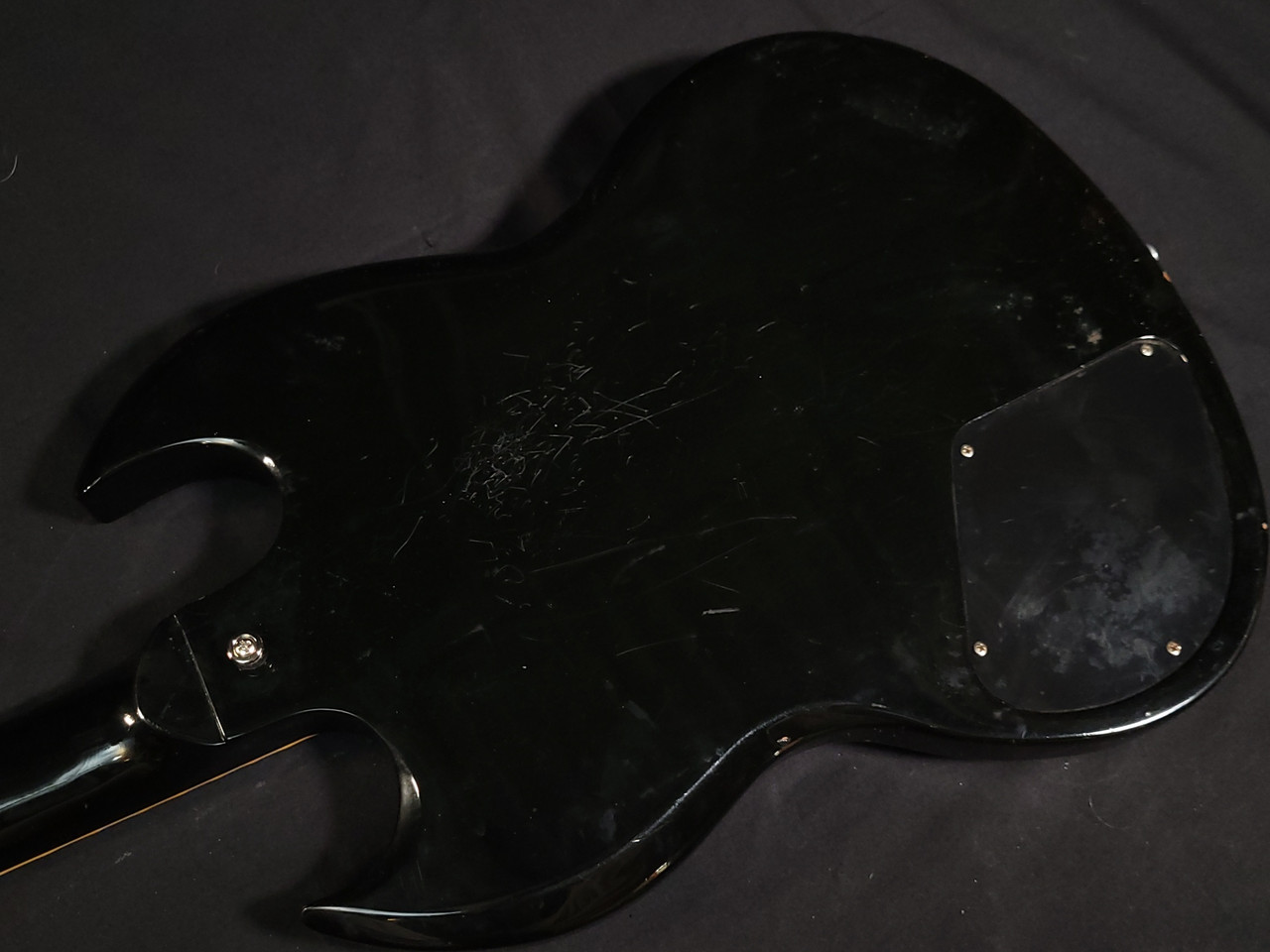 Pre-Owned 1990 Gibson SG Standard Black (W0314) - Tundra Music INC