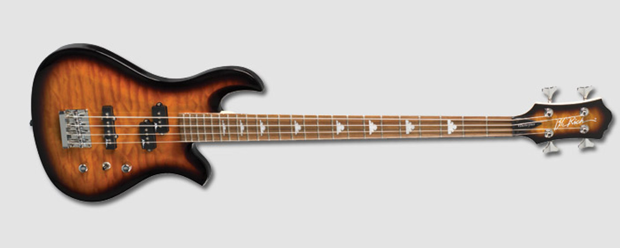 B.C Rich Eagle Masterpiece Bass - Tobacco Sunburst - Tundra Music