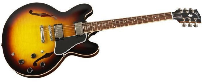 Gibson 14 Es 335 Dot Plain Top Vintage Sunburst Tundra Music Inc Vintage Guitars Store More Toronto