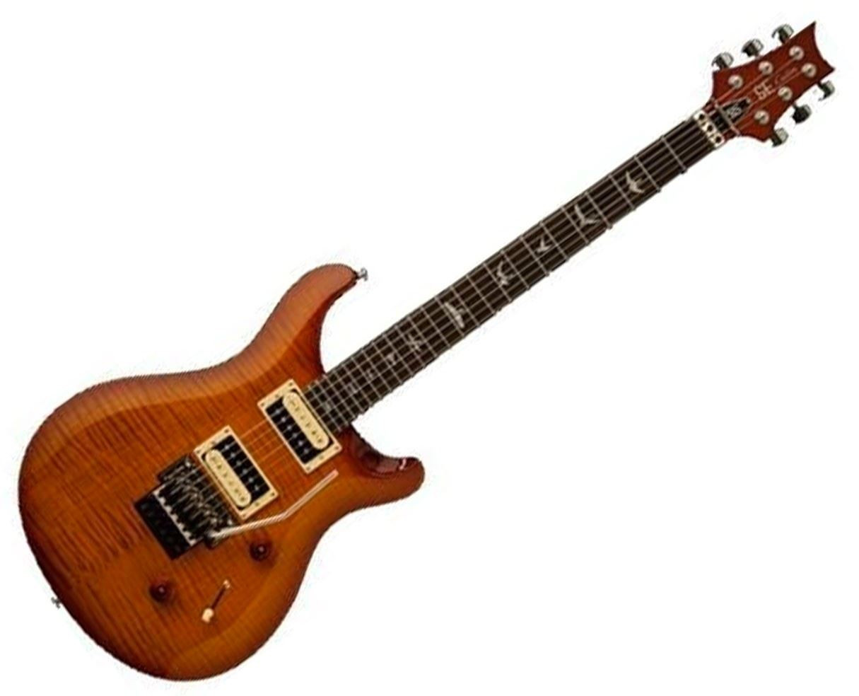 Prs Electric Guitar Floyd Rose - Prs Se Custom 24 Floyd Rose Vintage Sunburst Hfs Vintage Bass Tundra Music Inc Vintage Guitars Store More Toronto