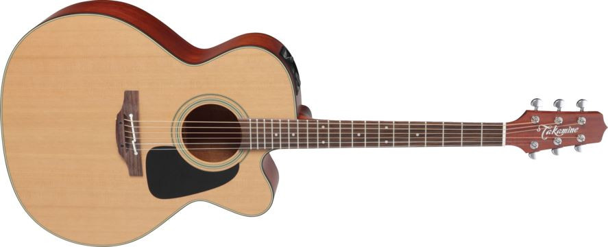 Takamine P1JC AcousticElectric Guitar Natural Satin Tundra Music