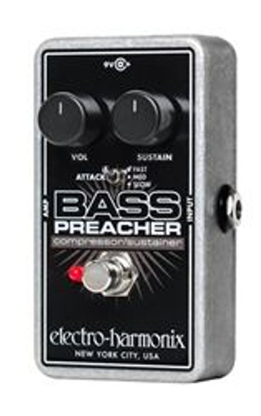 Electro-Harmonix NEW BASS PREACHER Bass Compressor/Sustainer Electro-Harmonix NEW BASS PREACHER Bass Compressor/Sustainer