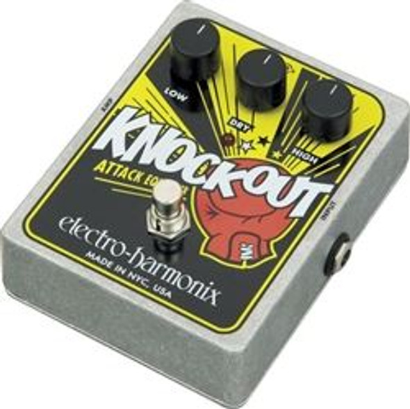 Electro-Harmonix KNOCKOUT Attack Equalizer  Battery included, 9.6DC-200 PSU optional
