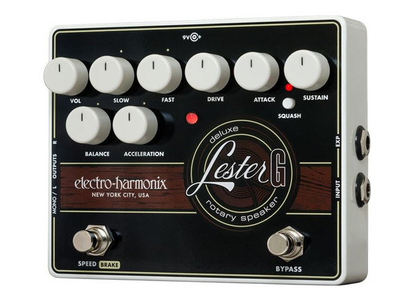 Electro-Harmonix NEW LESTER G Deluxe Rotary Speaker 9.6DC-200 PSU included