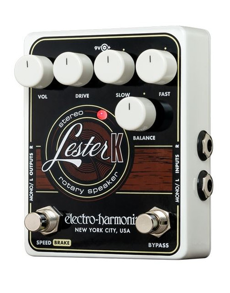 Electro-Harmonix NEW LESTER K Stereo Rotary Speaker 9.6DC-200 PSU included