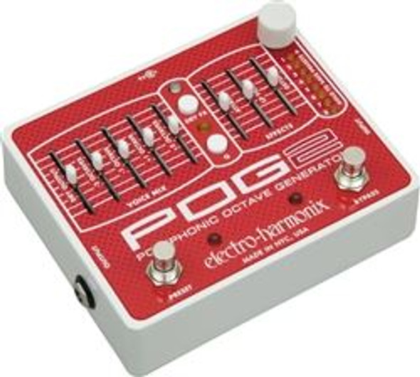 Electro-Harmonix POG2 Polyphonic Octave Generator  Advanced Algorithm  9.6DC-200 PSU included