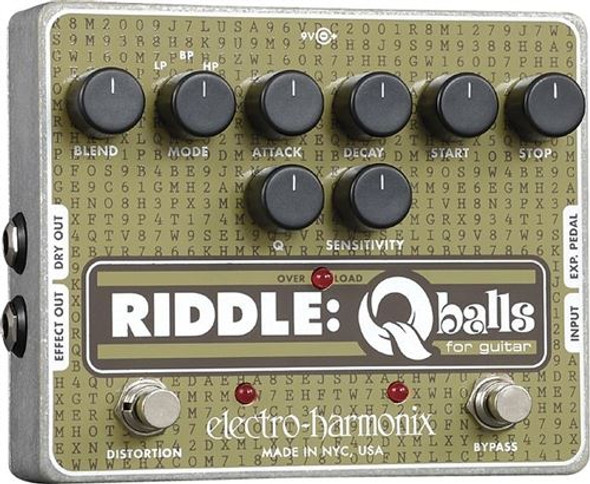 Electro-Harmonix RIDDLE  Q Balls for Guitar  9.6DC-200 PSU included