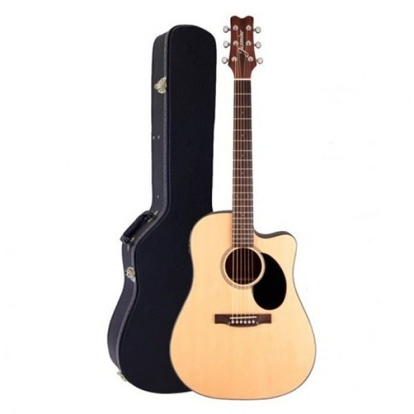 Jasmine J-39 Dreadnought Acoustic - Natural with Hardcase