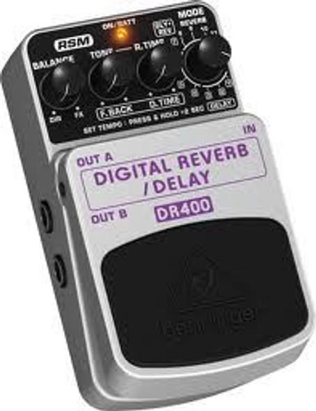 Behringer Digital Stereo Reverb/Delay Effects Pedal