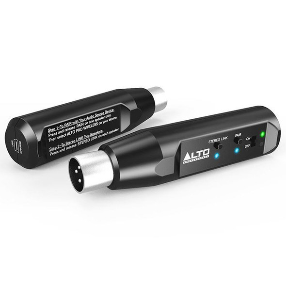 Alto BLUETOOTH TOTAL XLR-Equipped Rechargeable Bluetooth Receiver -BLUETOOTHTOTALXUS