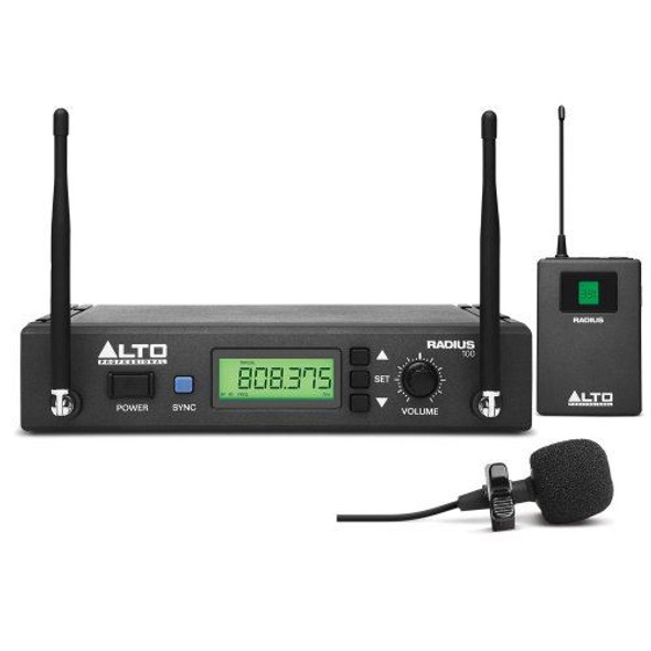 Alto Radius100L Professional UHF Diversity Wireless Microphone System -RADIUS100LXUS