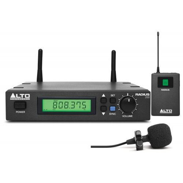 Alto RADIUS200LXUS
Radius 200L Professional UHF True Diversity Wireless Lavalier Microphone System -RADIUS200LXUS