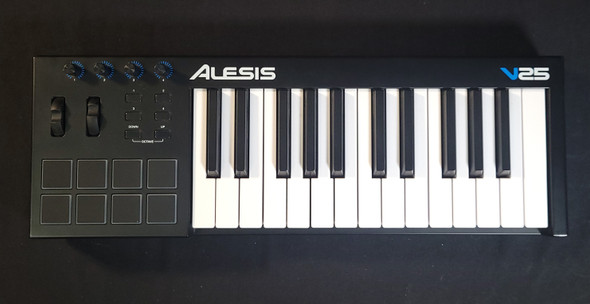 Alesis V25 - 25-Key USB-MIDI Keyboard Controller -V25 (W0562)