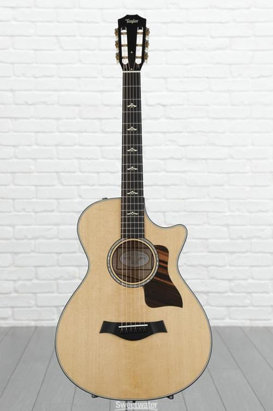 Taylor 612ce 12-Fret Grand Concert Cutaway Acoustic/Electric - Natural