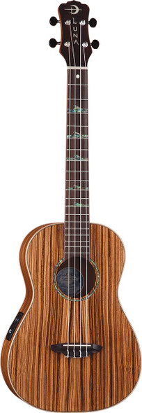 LUNA Uke High Tide Zebrawood Baritone LUNA Uke High Tide Zebrawood Baritone