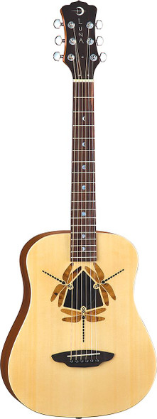 LUNA Safari Dragonfly Travel Guitar w/Gigbag