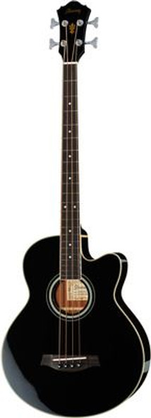 Ibanez AEB8E-BK ELECTRIC ACOUSTIC  BASS GUITAR