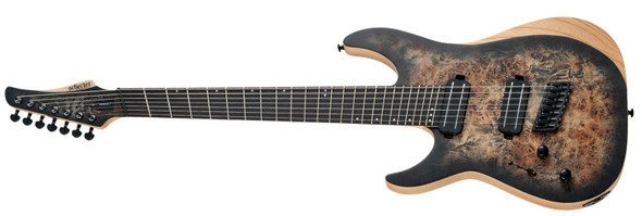 Schecter REAPER-7 MULTI-SCALE LH CHARCOAL BURST 1515-SHC