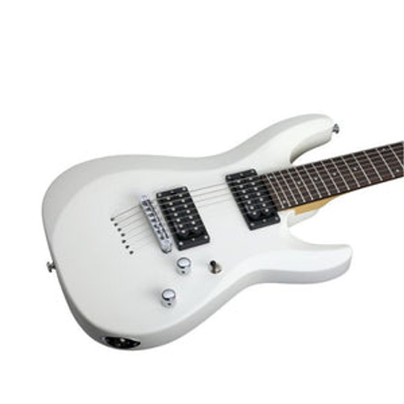 Schecter C-7 DELUXE SATIN WHITE 438-SHC