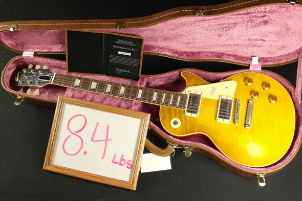 Gibson VOS 1958 Les Paul Standard Reissue - Honey Lemon Fade FLAME