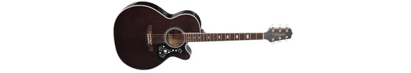 Takamine GN75CE-TBK Cutaway Acoustic-Electric Guitar- Transparent Black