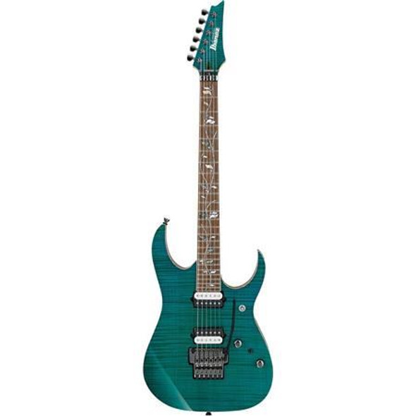 Ibanez RG8520GE RG j.custom 6str Electric Guitar w/Case - Green Emerald