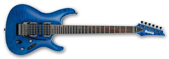 Ibanez S6570QNBL S Prestige 6str Electric Guitar w/Case - Natural Blue Ibanez S6570QNBL S Prestige 6str Electric Guitar w/Case - Natural Blue