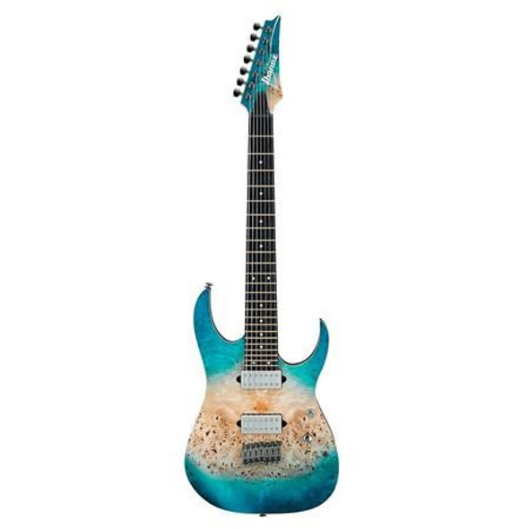 Ibanez RG1127PBFXCIF RG Premium 6str Electric Guitar w/Bag - Caribbean Islet Flat