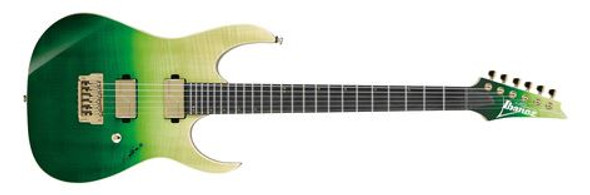 Ibanez LHM1TGG Luke Hoskin Signature 6str Electric Guitar w/Bag - Transparent Green Gradation Ibanez LHM1TGG Luke Hoskin Signature 6str Electric Guitar w/Bag - Transparent Green Gradation