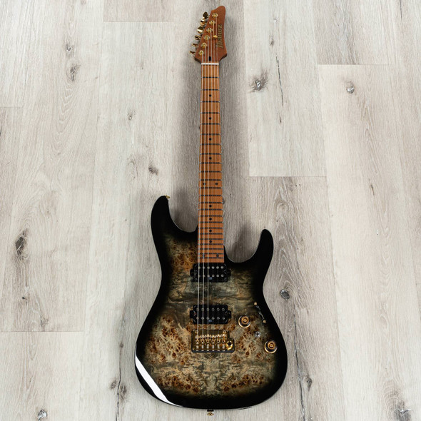 Ibanez AZ242PBGCKB AZ Premium 6str Electric Guitar w/Bag - Charcoal Black Burst Ibanez AZ242PBGCKB AZ Premium 6str Electric Guitar w/Bag - Charcoal Black Burst