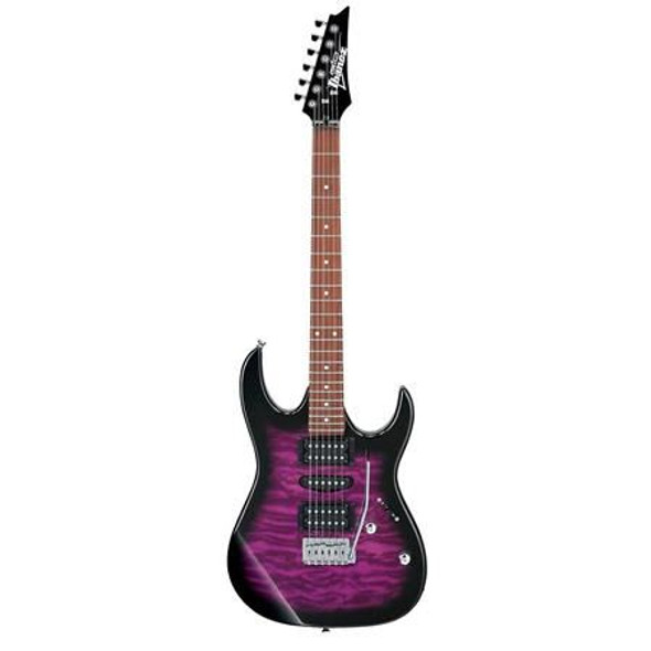 Ibanez GRX70QATVT GIO RX 6str Electric Guitar - Transparent Violet Sunburst Ibanez GRX70QATVT GIO RX 6str Electric Guitar - Transparent Violet Sunburst