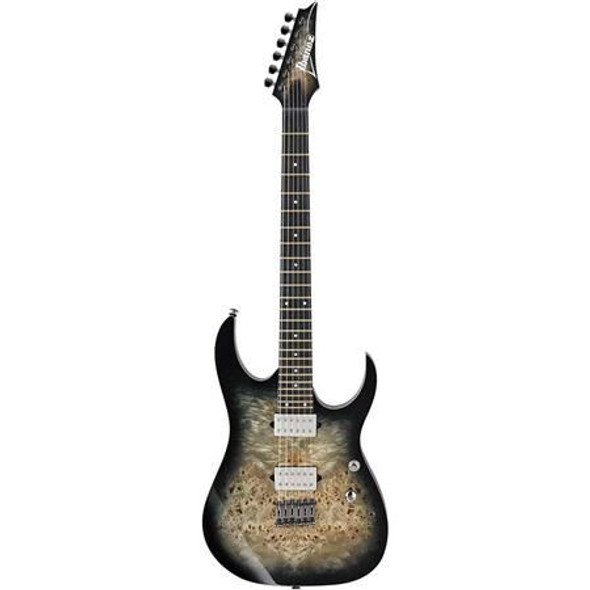 Ibanez RG1121PBCKB RG Premium 6str Electric Guitar w/Bag - Charcoal Black Burst