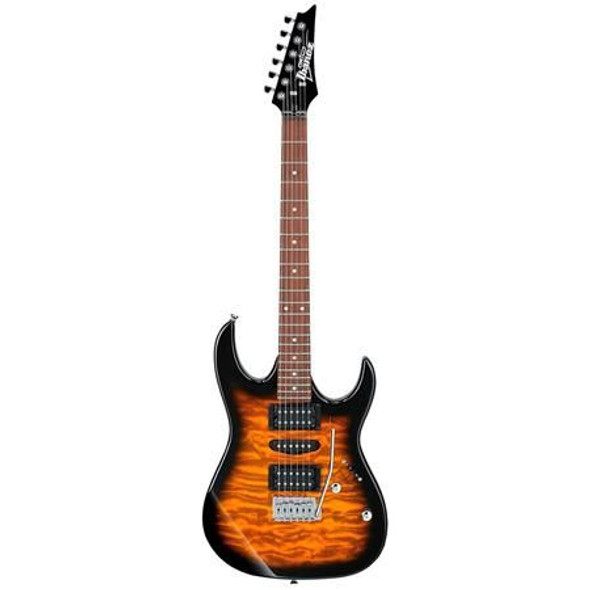 Ibanez GRX70QASB GIO RX 6str Electric Guitar - Sunburst