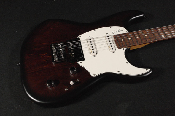 Godin Session HT Rosewood Neck - Bourbon Burst 221